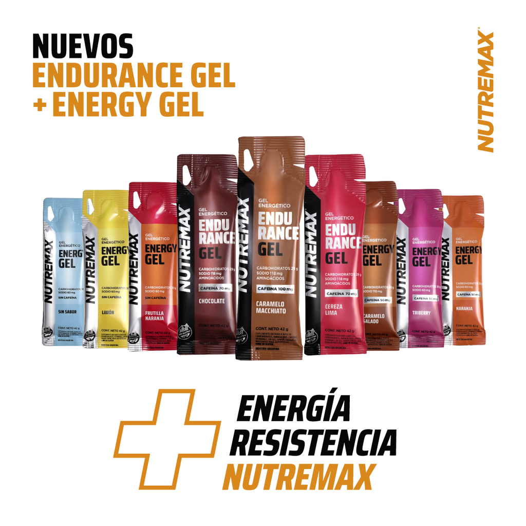 ENDURANCE GEL c/CAFEINA NUTREMAX