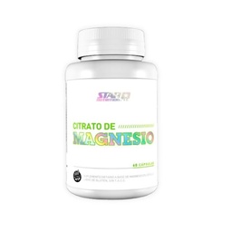 CITRATO DE MAGNESIO 500 x 60 CAPS STAR NUTRITION
