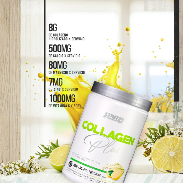 COLLAGEN COLÁGENO HIDROLIZADO X 210G STAR NUTRITION