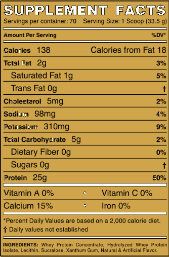 PREMIUM WHEY PROTEINA X 2lbs LANDERFIT