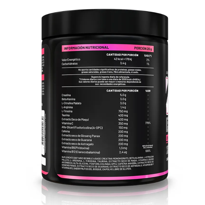 PRE WORKOUT WILD GENTECH