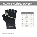 GUANTES GYM MUÑEQUERA