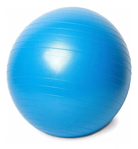 GYM BALL 60cm celeste