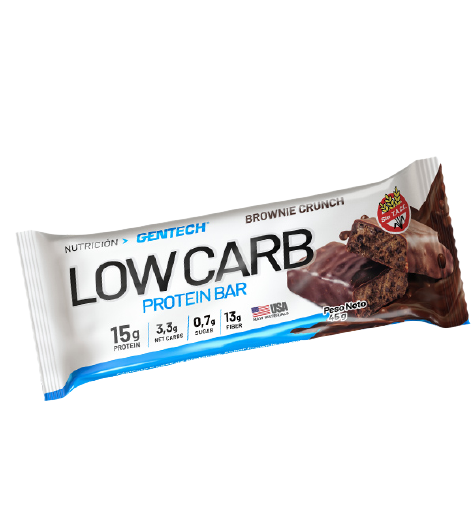 BARRITA PROTEINA LOWCARB 45gr GENTECH 