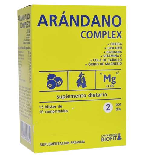 BLISTERA ARANDANO COMPLEX 15 B 10 C BIOFIT