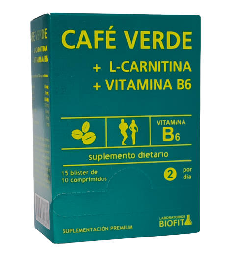 BLISTERA CAFE VERDE 15 B 10 COMP BIOFIT