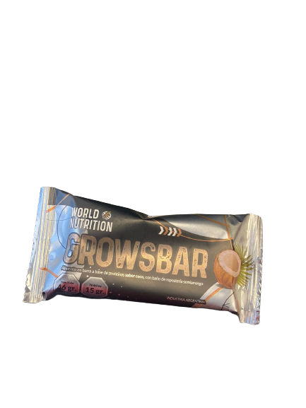 BARRITAS PROTEINA GROWSBAR 46G - WORLD NUTRITION