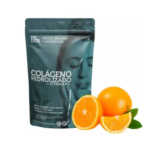 COLAGENO HIDROLIZADO VIT C NARANJA X 250G - HYDOR