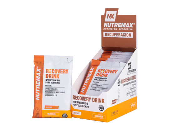 CAJA X 10 SOBRES RECOVERY DRINK - NUTREMAX