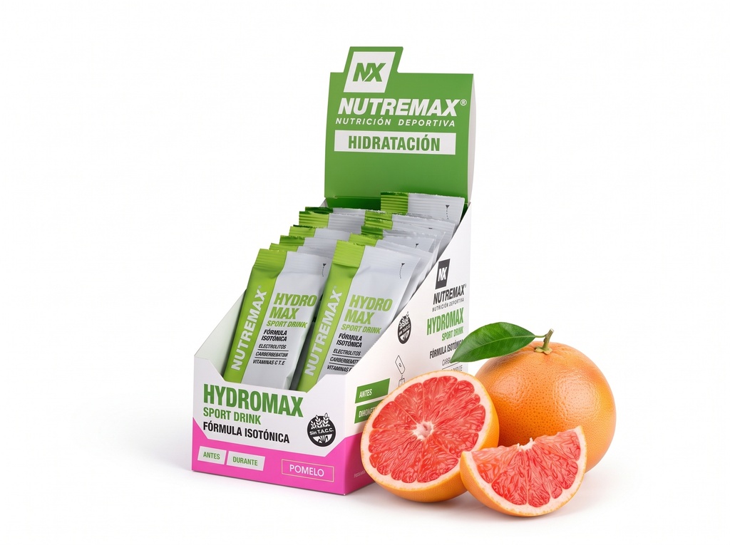 CAJA X 20 SOBRES HYDROMAX SOBRE 33GR  - NUTREMAX