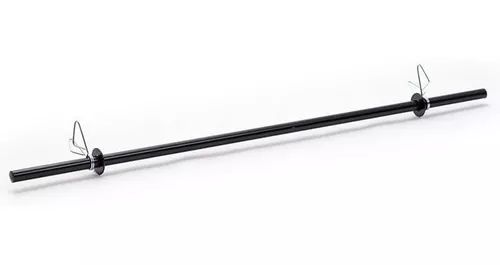BARRA 1,70 mts Negra Maciza