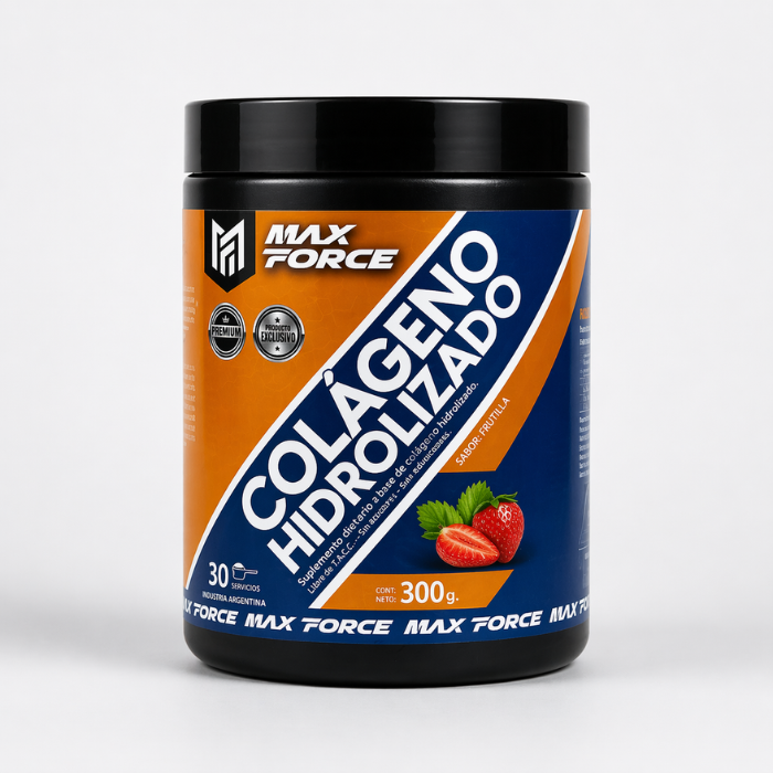 COLAGENO HIDROLIZADO 300G MAX FORCE