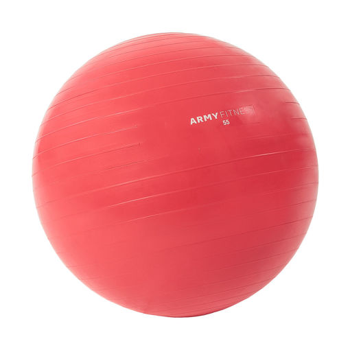 GYM BALL 55CM roja