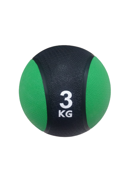 PELOTA MEDICINE BALL CON PIQUE 3KG