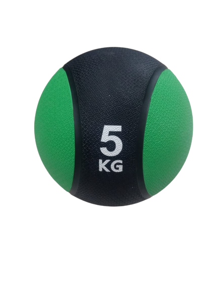 PELOTA MEDICINE BALL CON PIQUE 5KG