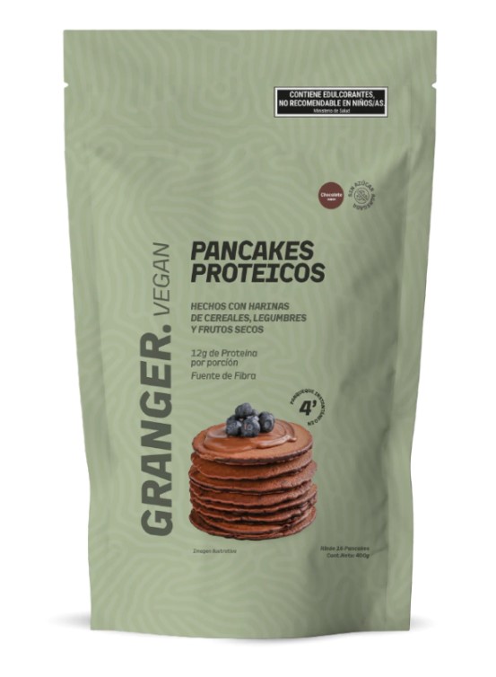 PANCAKE PROTEICOS VEGAN CHOCOLATE GRANGER 400g