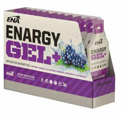 CAJA x 12 ENARGY GEL + CON CAFEINA