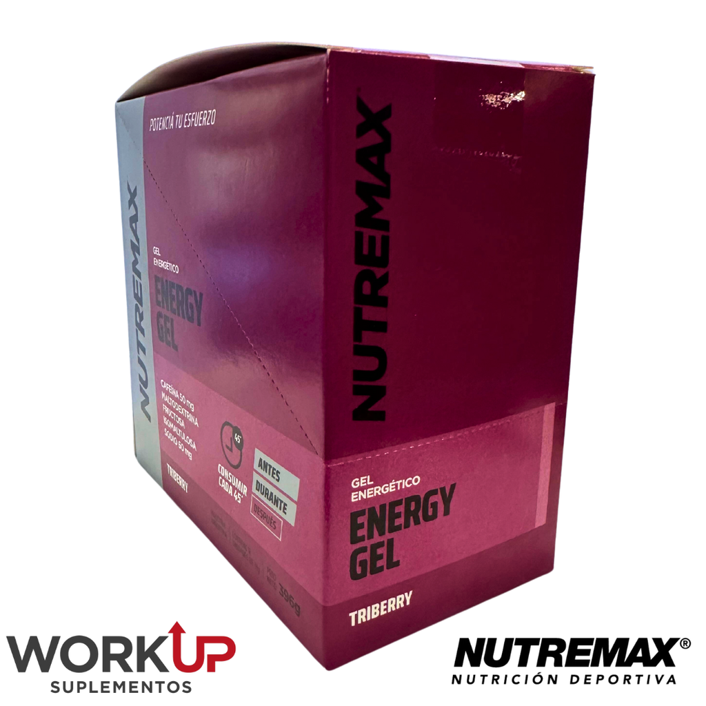 CAJA X 12 ENERGY GEL NUTREMAX