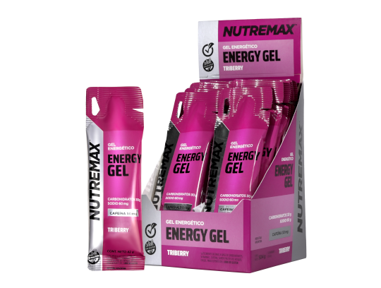 CAJA X 12 ENERGY GEL c/CAFEINA NUTREMAX