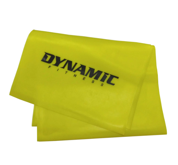 THERABAND BANDA DE LATEX 120CM TENSION MEDIA AMARILLA