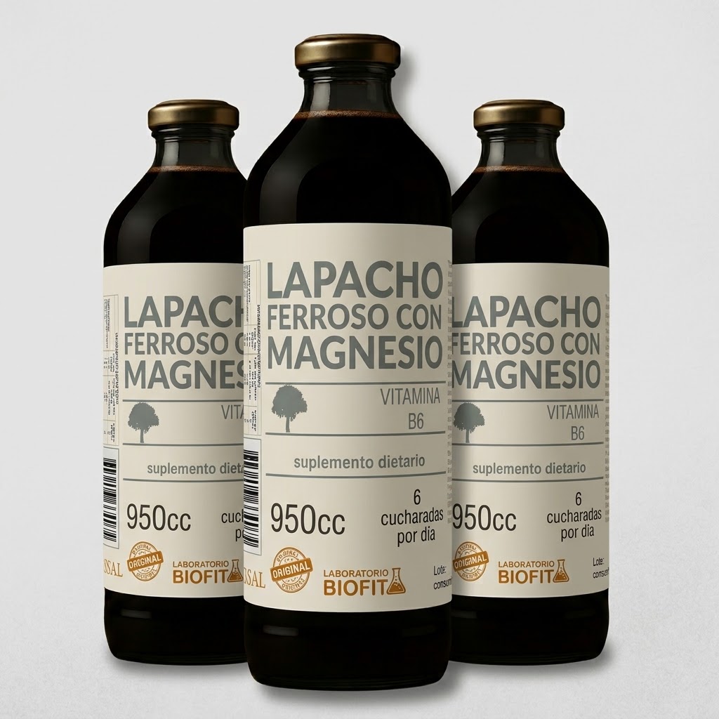 LAPACHO CON FERROSO CON MAGNESIO  X 950 ml - BIOFIT