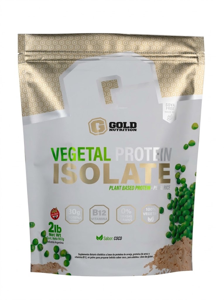 VEGETAL PROTEIN ISOLATE 2LB GOLD NUTRITION