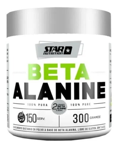100% PURE BETA ALANINE ALANINA X 300GRMS STAR NUTRITION