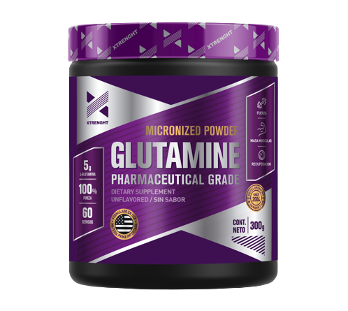 GLUTAMINA POLVO 300gr XTRENGHT NUTRITION