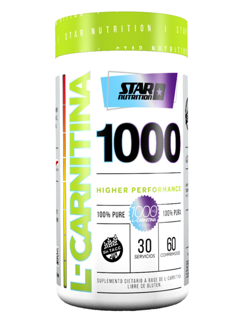 L-CARNITINE 60 CAPS STAR NUTRITION