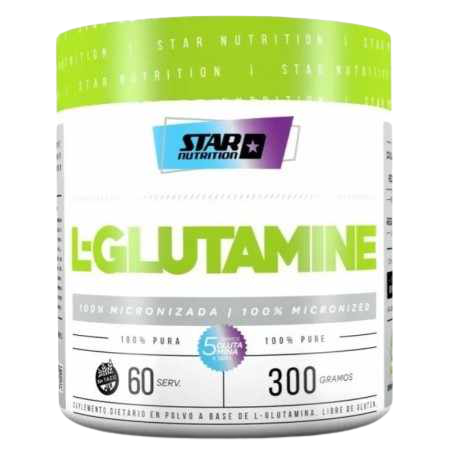 L- GLUTAMINA POLVO 300gr STAR NUTRITION