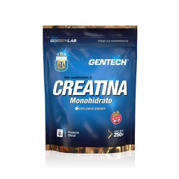 [GE07] CREATINA 250 GRMS GENTECH 