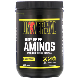 100% AMINO BEEF 200 COMP UNIVERSAL NUTRITION