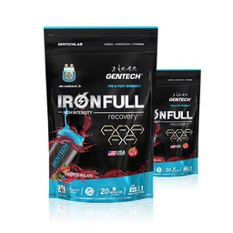 [GT43] IRON FULL RECOVERY DOY PACK X 500G FRUTOS DEL BOSQUE GENTECH