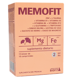 BLISTERA MEMOFIT BIOFIT 150 COMP