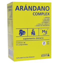 BLISTERA ARANDANO COMPLEX 15 B 10 C BIOFIT