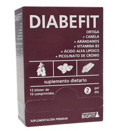 BLISTERA DIABEFIT 15 B 10 COMP BIOFIT