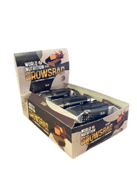 CAJA X 12 BARRITAS PROTEINA GROWSBAR - WORLD NUTRITION