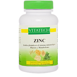 [7798139074964] ZINC 30 COMP VITATECH