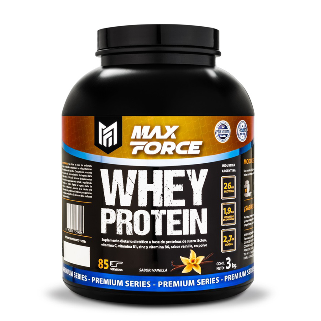 PROTEINA WHEY PRO 3kg MAX FORCE | Workup