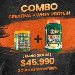 COMBO WHEY PROTEIN 908G + CREATINA 300grms - GENERATION FIT (INCLUYE ENVIO GRATIS)