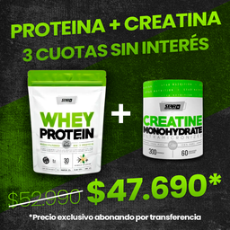OFERTA PROTE DOY PACK 2lbs + CREATINA x 300gr  STAR NUTRITION