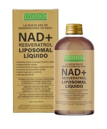 NAD + RESVERATROL LIPOSOMAL LIQUID 250ML VITATECH