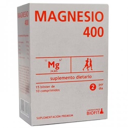 BLISTERA MAGNESIO 400 BIOFIT 150 COMP NATURE PURE