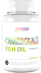 OMEGA 3 FISH OIL X 60 CAPS  STAR NUTRITION