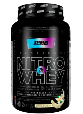 NITRO WHEY (+creatina) 2LB STAR NUTRITION