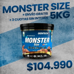 PROTEINA WHEY PROTEIN 7900 X 5kg MONSTER SIZE GENTECH  